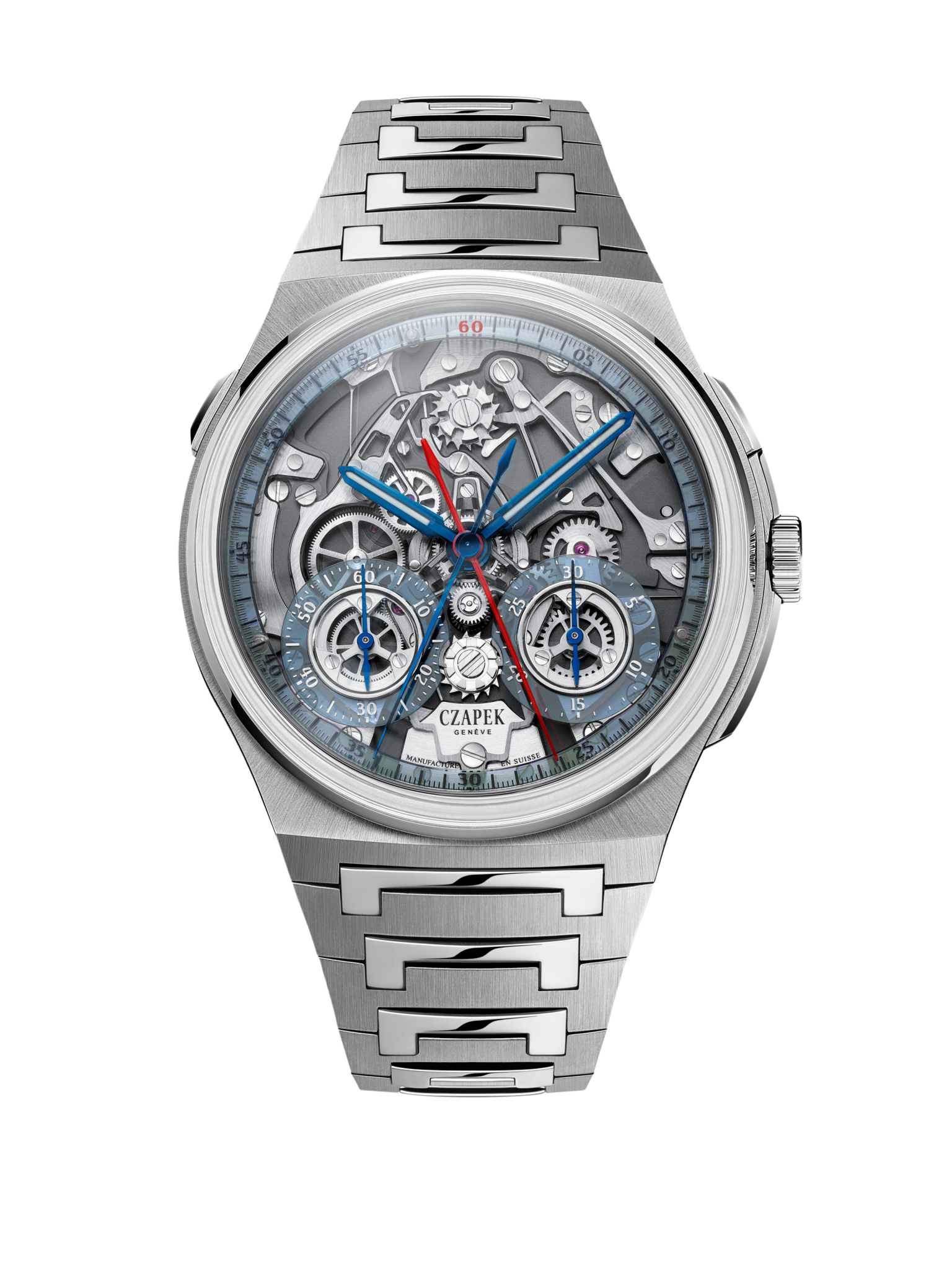 Antarctique Rattrapante Ice Blue